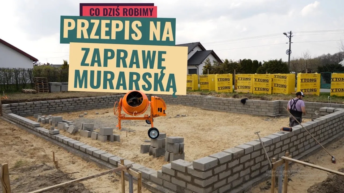 Jaką zaprawę do murowania bloczków betonowych wybrać, aby uniknąć błędów?